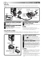 Предварительный просмотр 12 страницы JVC GR-DV3 Instructions Manual