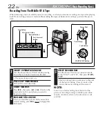 Предварительный просмотр 22 страницы JVC GR-DV3 Instructions Manual