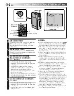 Предварительный просмотр 64 страницы JVC GR-DV3 Instructions Manual