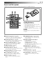 Предварительный просмотр 77 страницы JVC GR-DV3 Instructions Manual