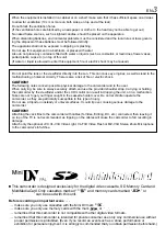 Предварительный просмотр 3 страницы JVC GR-DV3000 Instructions Manual