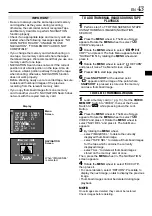 Предварительный просмотр 43 страницы JVC GR-DV3000 Instructions Manual