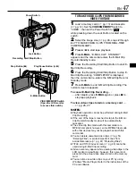 Предварительный просмотр 47 страницы JVC GR-DV3000 Instructions Manual