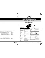 JVC GR-DV3000U - Camcorder - 1.3 Megapixel Service Manual preview