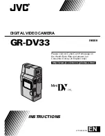 JVC GR-DV33 Instructions Manual предпросмотр