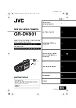 Предварительный просмотр 1 страницы JVC GR-DV801 Instructions Manual