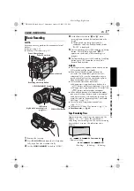 Предварительный просмотр 17 страницы JVC GR-DV801 Instructions Manual