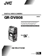 Предварительный просмотр 1 страницы JVC GR-DV808 Instructions Manual