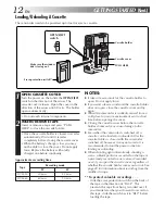 Предварительный просмотр 12 страницы JVC GR-DV808 Instructions Manual