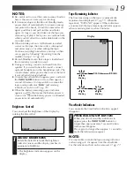 Предварительный просмотр 19 страницы JVC GR-DV808 Instructions Manual