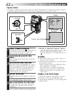 Предварительный просмотр 42 страницы JVC GR-DV808 Instructions Manual