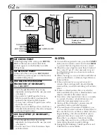 Предварительный просмотр 62 страницы JVC GR-DV808 Instructions Manual