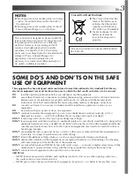 Preview for 3 page of JVC GR-DVF10 Instructions Manual