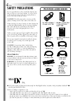 Preview for 4 page of JVC GR-DVF10 Instructions Manual