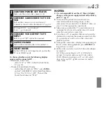 Preview for 43 page of JVC GR-DVF10 Instructions Manual