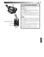 Preview for 47 page of JVC GR-DVF10 Instructions Manual