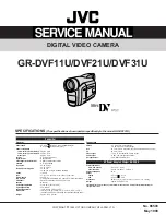 JVC GR-DVF11U Service Manual preview