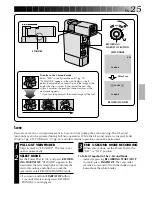 Предварительный просмотр 25 страницы JVC GR-DVJ70 Instructions Manual