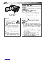 Preview for 20 page of JVC GR DVL 200 Instructions Manual