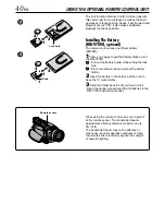 Предварительный просмотр 40 страницы JVC GR-DVL120 Instructions Manual