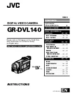 JVC GR-DVL140 Instructions Manual preview