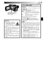 Предварительный просмотр 19 страницы JVC GR-DVL157 Instructions Manual