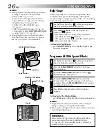 Предварительный просмотр 26 страницы JVC GR-DVL157 Instructions Manual