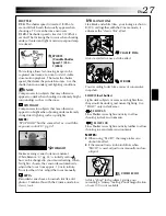 Предварительный просмотр 27 страницы JVC GR-DVL157 Instructions Manual