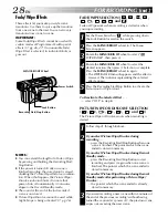 Предварительный просмотр 28 страницы JVC GR-DVL157 Instructions Manual