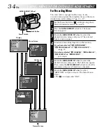 Предварительный просмотр 34 страницы JVC GR-DVL157 Instructions Manual