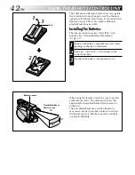 Предварительный просмотр 42 страницы JVC GR-DVL157 Instructions Manual