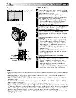 Предварительный просмотр 48 страницы JVC GR-DVL157 Instructions Manual