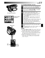 Предварительный просмотр 49 страницы JVC GR-DVL157 Instructions Manual