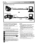 Предварительный просмотр 52 страницы JVC GR-DVL157 Instructions Manual