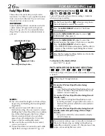 Предварительный просмотр 26 страницы JVC GR-DVL210 Instructions Manual