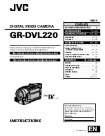 JVC GR-DVL220 Instructions Manual preview