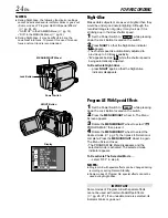 Preview for 24 page of JVC GR-DVL220 Instructions Manual