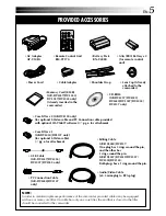 Предварительный просмотр 5 страницы JVC GR-DVL310 Instructions Manual