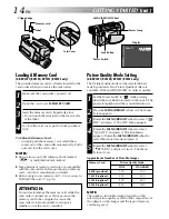 Предварительный просмотр 14 страницы JVC GR-DVL310 Instructions Manual