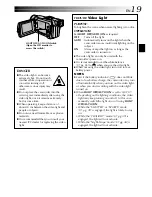 Предварительный просмотр 19 страницы JVC GR-DVL310 Instructions Manual