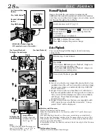 Предварительный просмотр 28 страницы JVC GR-DVL310 Instructions Manual