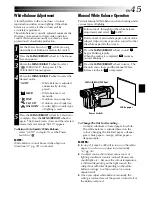 Предварительный просмотр 45 страницы JVC GR-DVL310 Instructions Manual