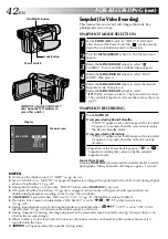 Предварительный просмотр 42 страницы JVC GR-DVL317 Instructions Manual