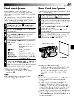 Предварительный просмотр 45 страницы JVC GR-DVL317 Instructions Manual