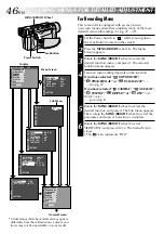 Предварительный просмотр 46 страницы JVC GR-DVL317 Instructions Manual