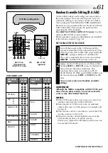 Предварительный просмотр 61 страницы JVC GR-DVL317 Instructions Manual