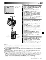 Предварительный просмотр 45 страницы JVC GR-DVL500U - Digital Camcorder Instructions Manual