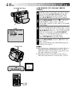 Предварительный просмотр 48 страницы JVC GR-DVL500U - Digital Camcorder Instructions Manual