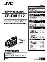 Предварительный просмотр 1 страницы JVC GR-DVL512 Instructions Manual