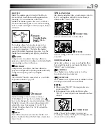 Предварительный просмотр 39 страницы JVC GR-DVL512 Instructions Manual